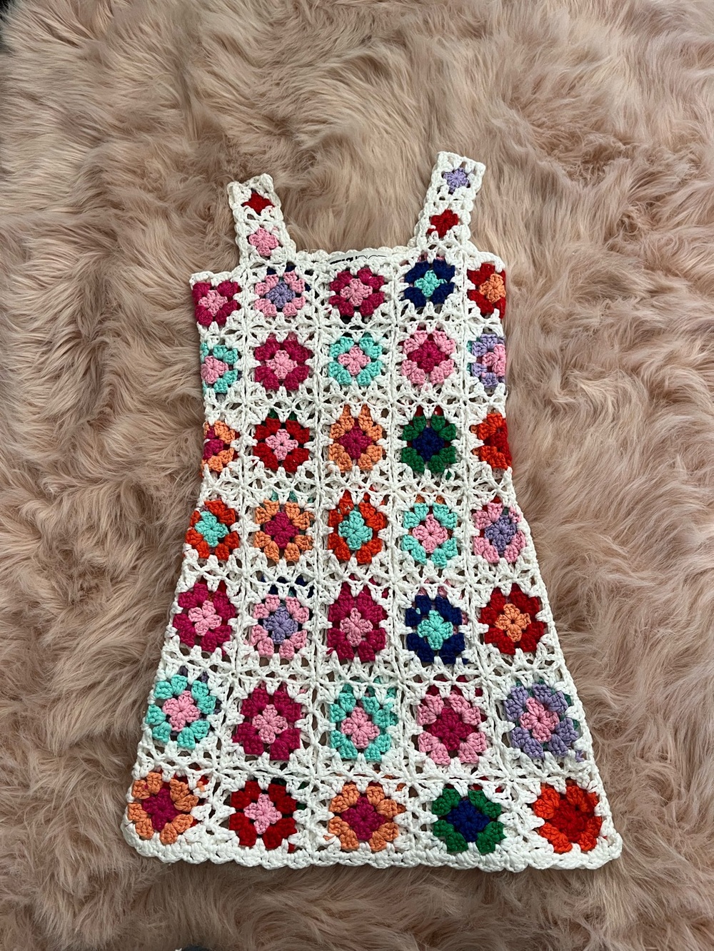Beach Riot Girls James Crochet Coverup Dress sz 7/8